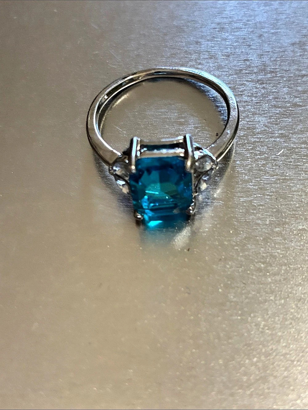 Blue Gemstone Ring